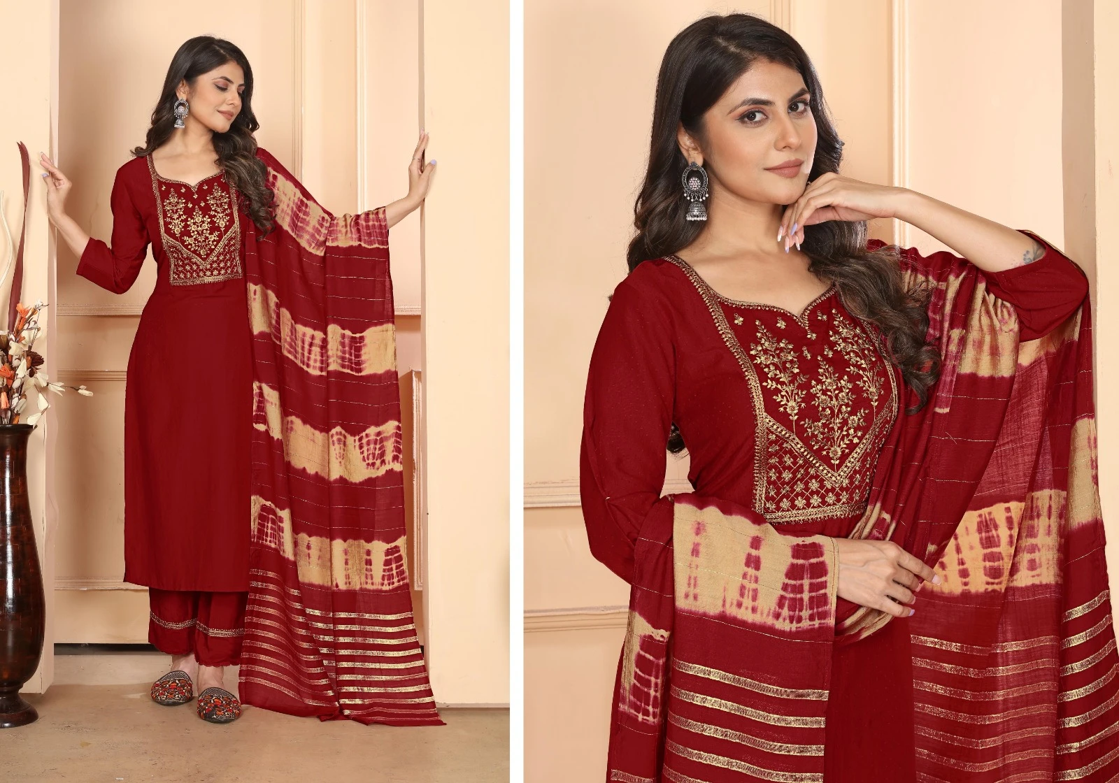 Moksh Rangoli Vol 2 Vertical Silk Wholesale Readymade Salwar Suit Catalog — Wholesale Salwar Suits, MPA wholesale from Surat — view 2